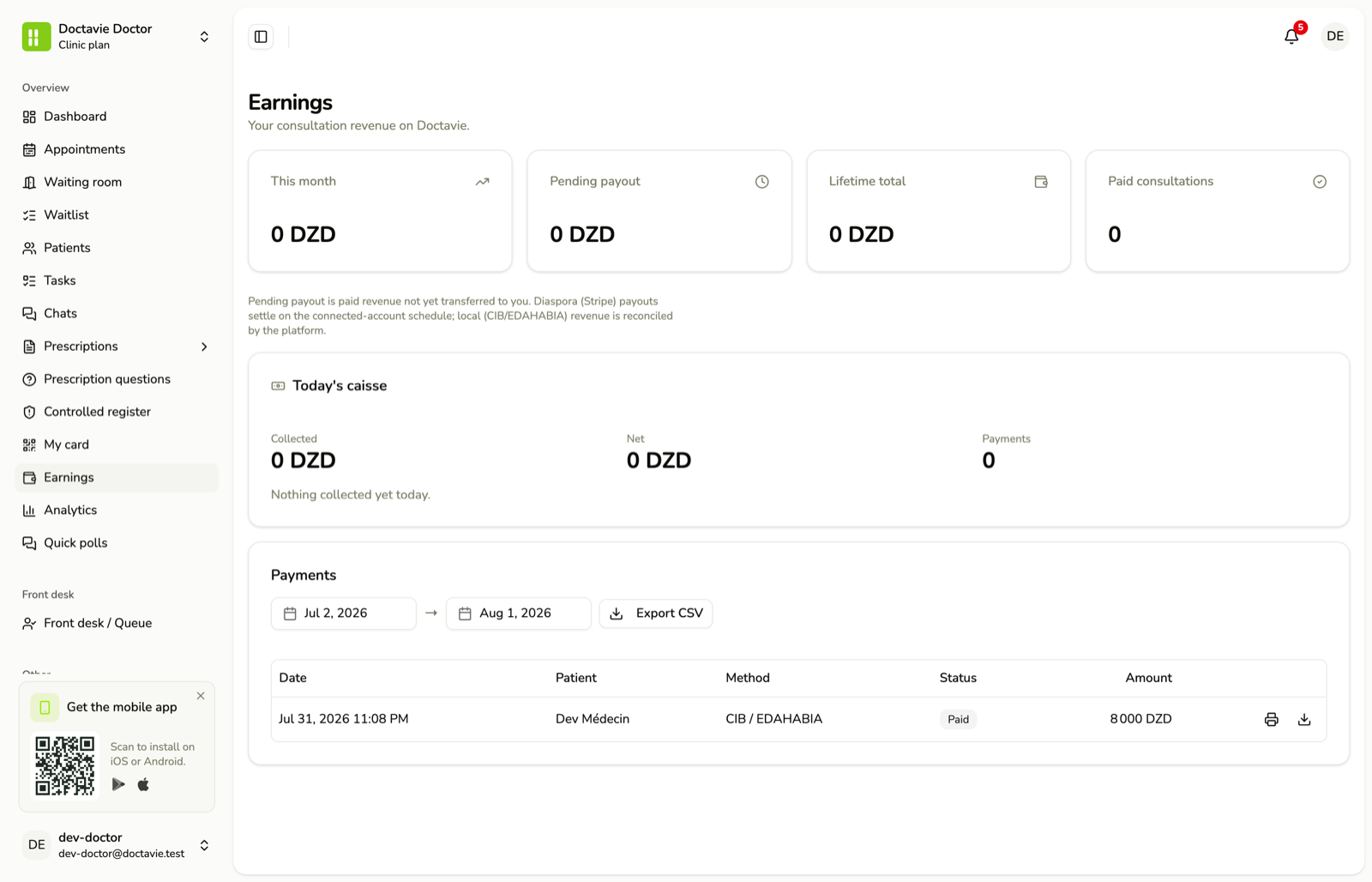 Paiements & remboursement